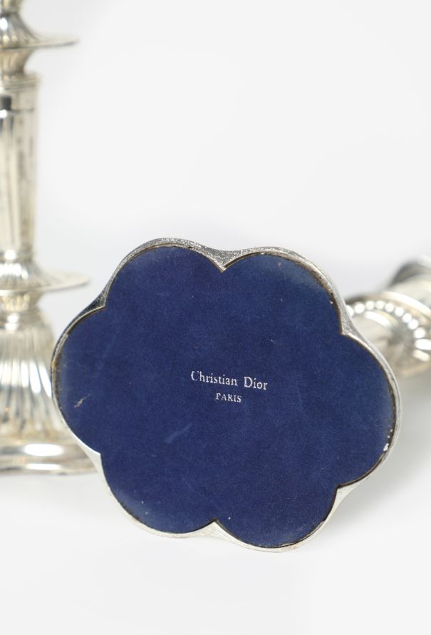 Dior 1970s Set of 2 Silver Candle Sticks - 4