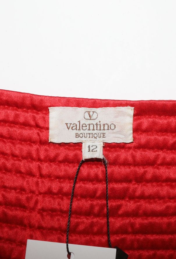 Valentino '80s Quilted Sculpted Bustier Dress - 5