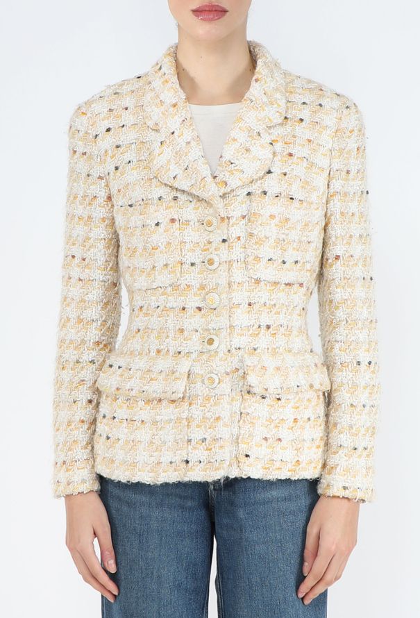 Chanel RARE S/S 1993 Tweed Hourglass Jacket - 1