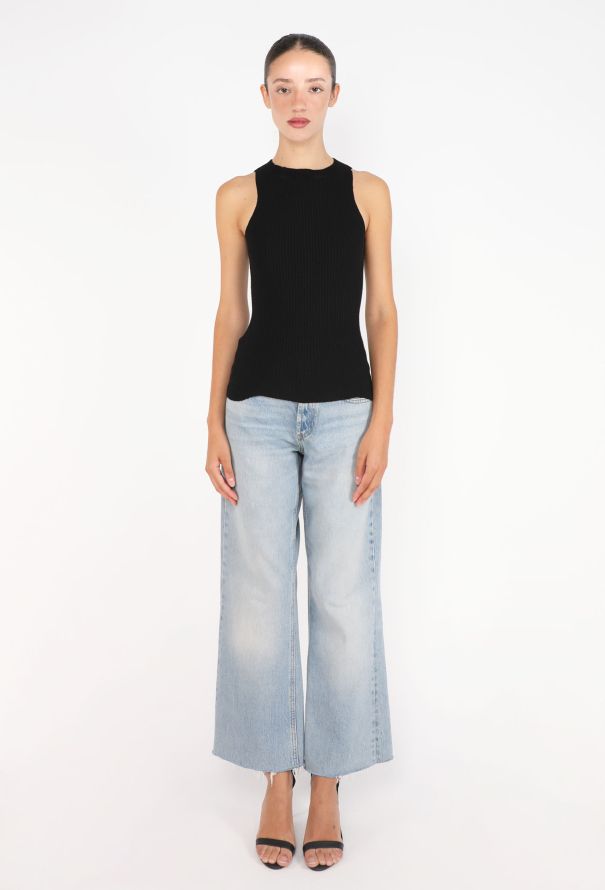 The Row Ribbed Knit Tank Top - 2