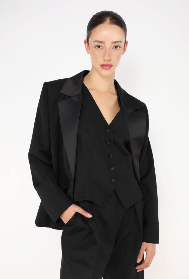 Saint Laurent 1996 x La Redoute 3-piece Smoking Suit - 4