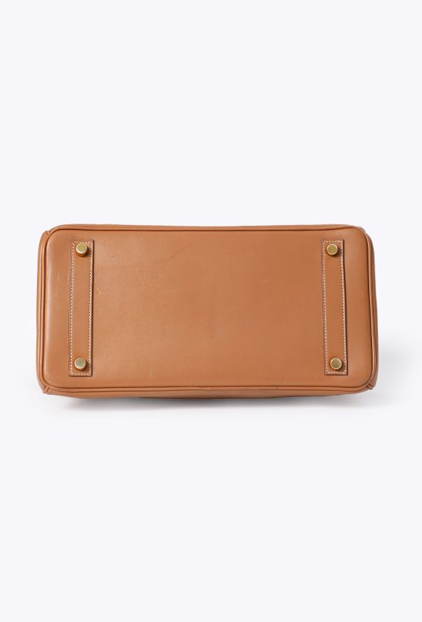 Hermès Vintage Vache Naturelle Haut à Courroies 32 - 6