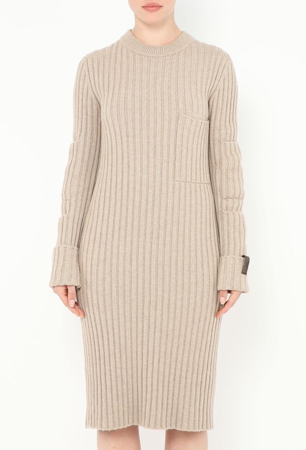 Louis Vuitton 2024 Pocketed Cashmere Dress - 2 Louis Vuitton 2024 Pocketed Cashmere Dress - 2