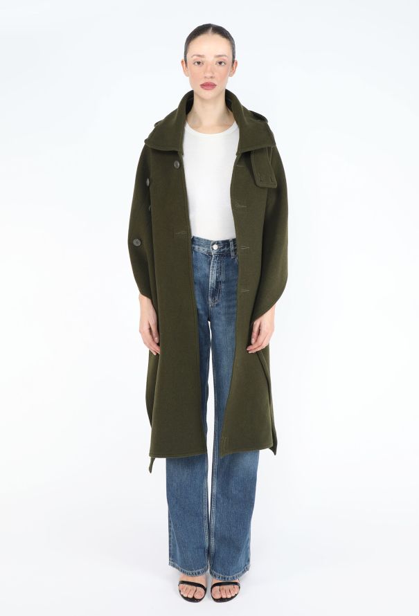 Junya Watanabe F/W 2010 Wrap Hooded Cape - 4