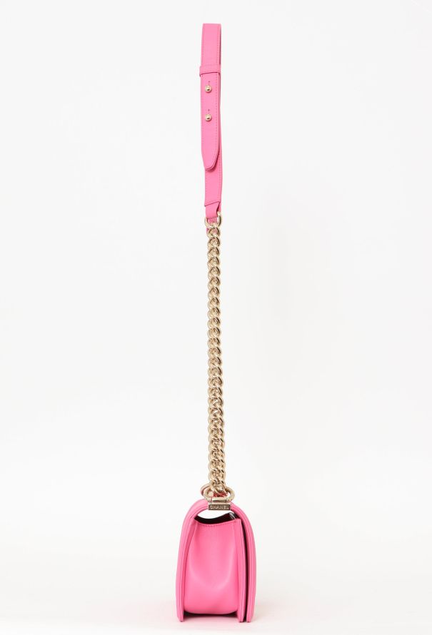 Chanel Pink Mini Boy Bag - 4 Chanel Pink Mini Boy Bag - 4