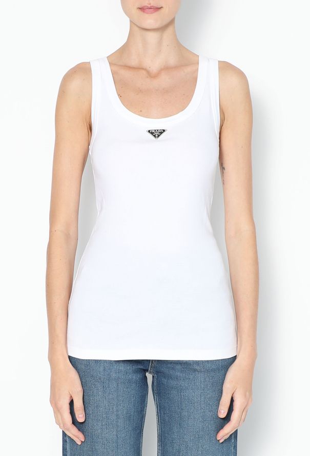 Prada F/W 2022 Logo Tank Top - 1
