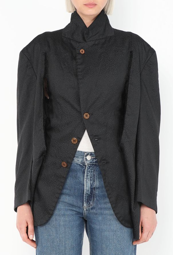 Comme des Garçons 2019 Deconstructed Textured Blazer - 4 Comme des Garçons 2019 Deconstructed Textured Blazer - 4