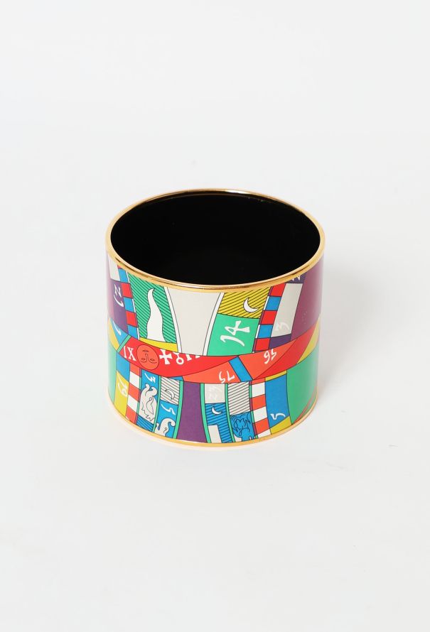 Hermès Astrology Wide Enamel Cuff - 1