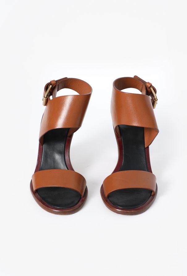 Céline Resort 2010 Bam Bam Sandals Camel Brown - 3