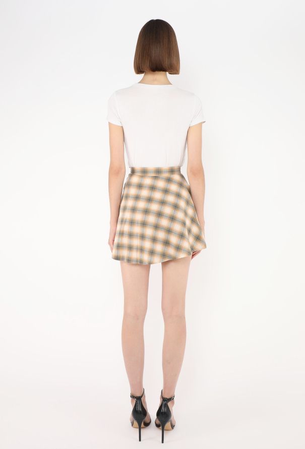 Alaïa Early '90s Tartan Wrap Skirt - 5 Alaïa Early '90s Tartan Wrap Skirt - 5