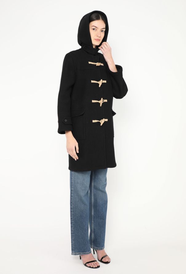 Saint Laurent 2015 Hooded Duffle Coat - 4 Saint Laurent 2015 Hooded Duffle Coat - 4