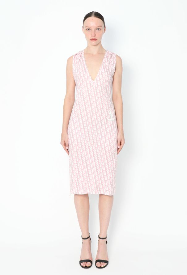 Dior 2004 Embellished Diorissimo Dress - 1