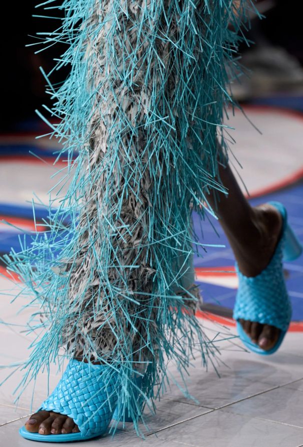 Bottega Veneta S/S 2024 Atomic Intrecciato Mules - 2