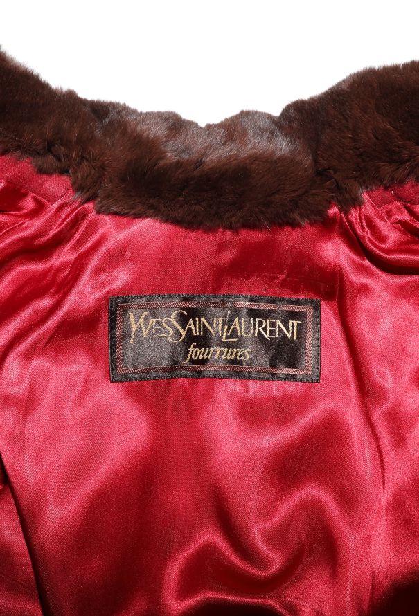 Saint Laurent Vintage Custom Children's Fur-Collar Jacket - 4