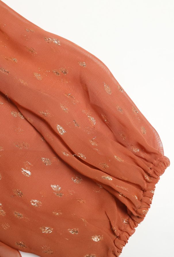 Christian Dior COLLECTOR 1976 Lamé Georgette Ensemble - 13