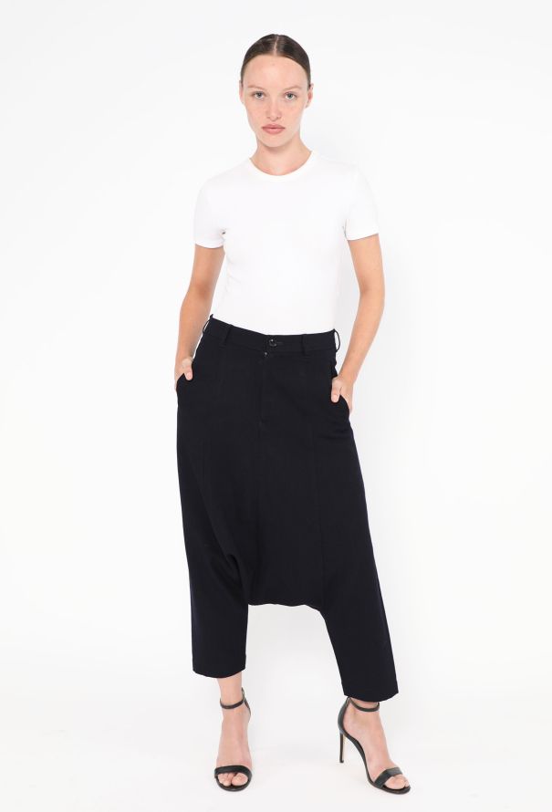 Comme des Garçons 2005 Cropped Harem Pants - 1