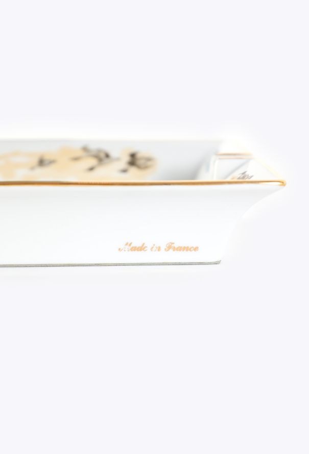 Hermès Porcelain Hunting Dog Ashtray, 1970s - 7