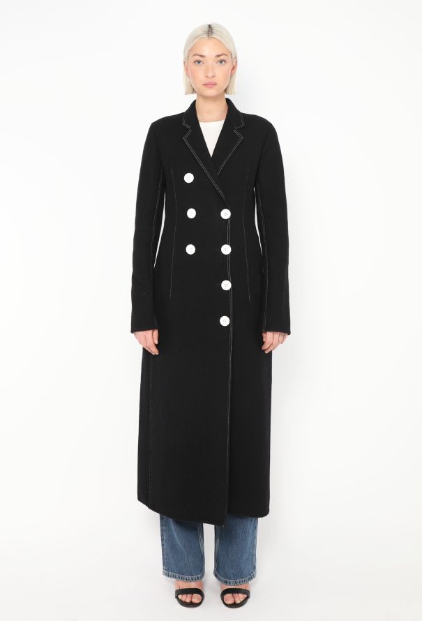 Céline Resort 2016 Contrast Stitch Coat - 1