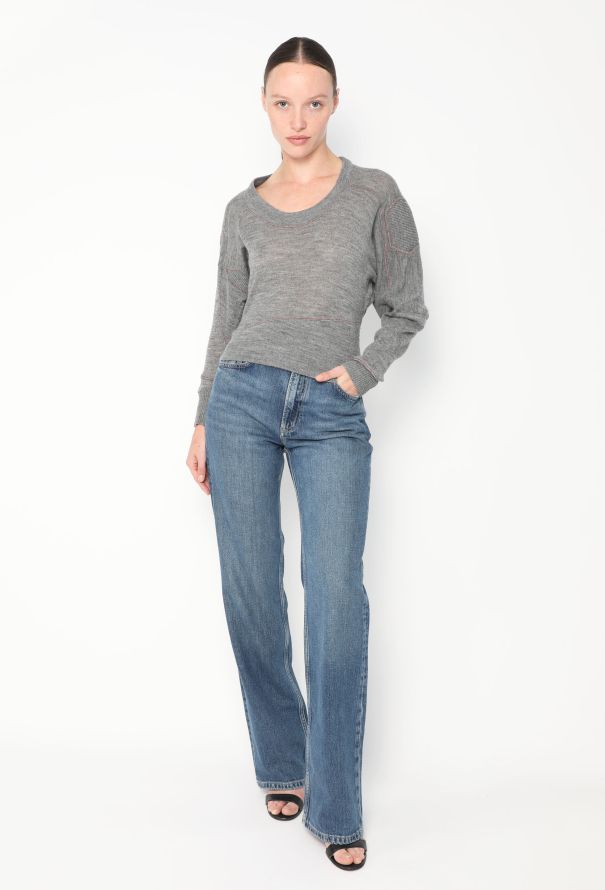 Balenciaga F/W 2002 Asymmetrical Cubist Sweater - 4 Balenciaga F/W 2002 Asymmetrical Cubist Sweater - 4