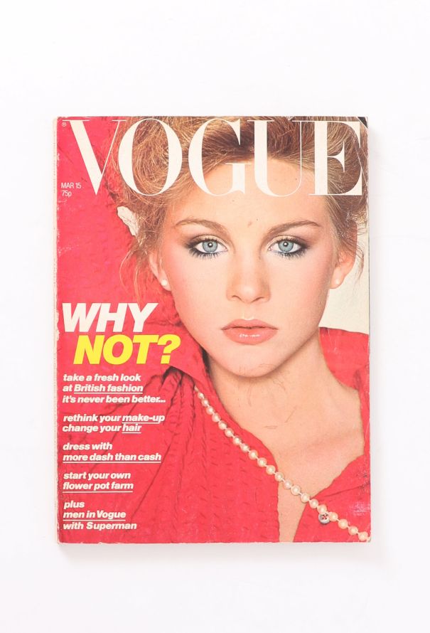 VOGUE UK 1978 Spring Issue Trio - 6 VOGUE UK 1978 Spring Issue Trio - 6