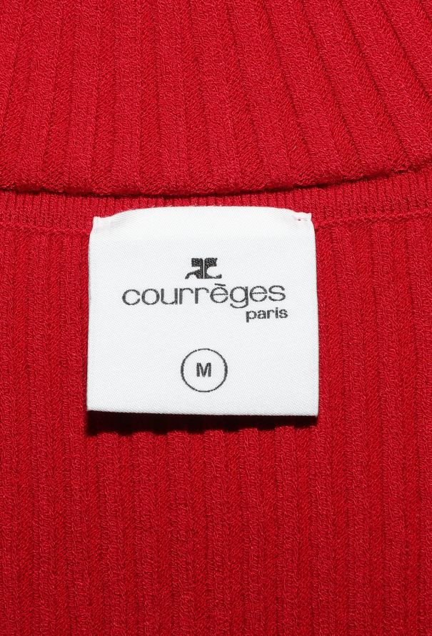 Courrèges 2023 Cut-Out Ribbed Turtleneck - 4 Courrèges 2023 Cut-Out Ribbed Turtleneck - 4