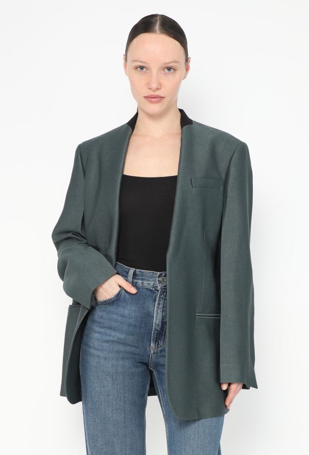 Céline Resort 2018 Collarless Blazer - 3