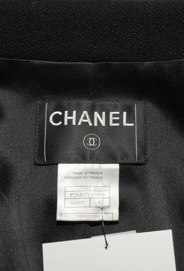 Chanel F/W 2006 Tailored Cutaway Coat - 6 Chanel F/W 2006 Tailored Cutaway Coat - 6