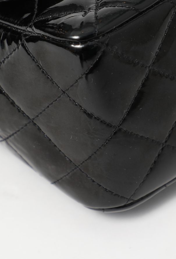 Chanel Patent Mini Square Timeless Bag - 8