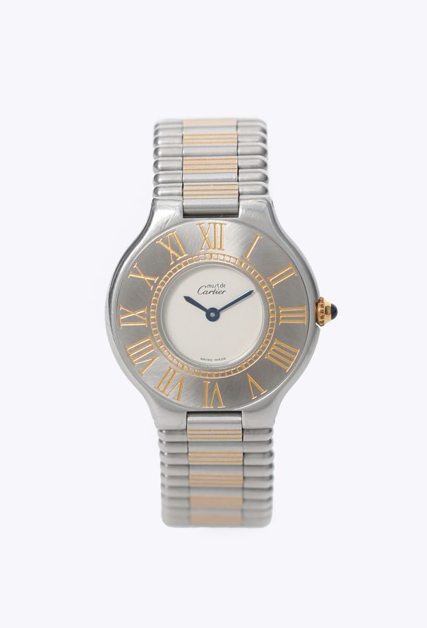 Cartier Vintage Steel Must 21 Watch - 1