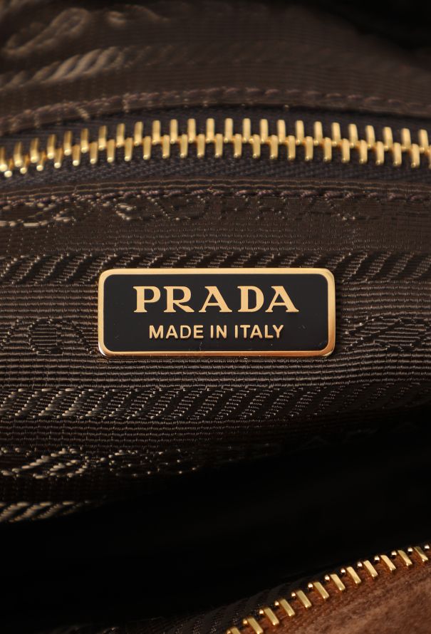 Prada Bonnie Medium Suede Bag, 2025 - 12