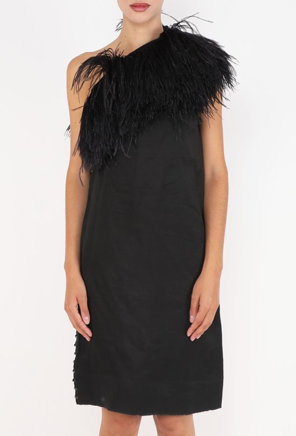 Lanvin Ostrich Feather Eyelet Dress, S/S 2008 - 5