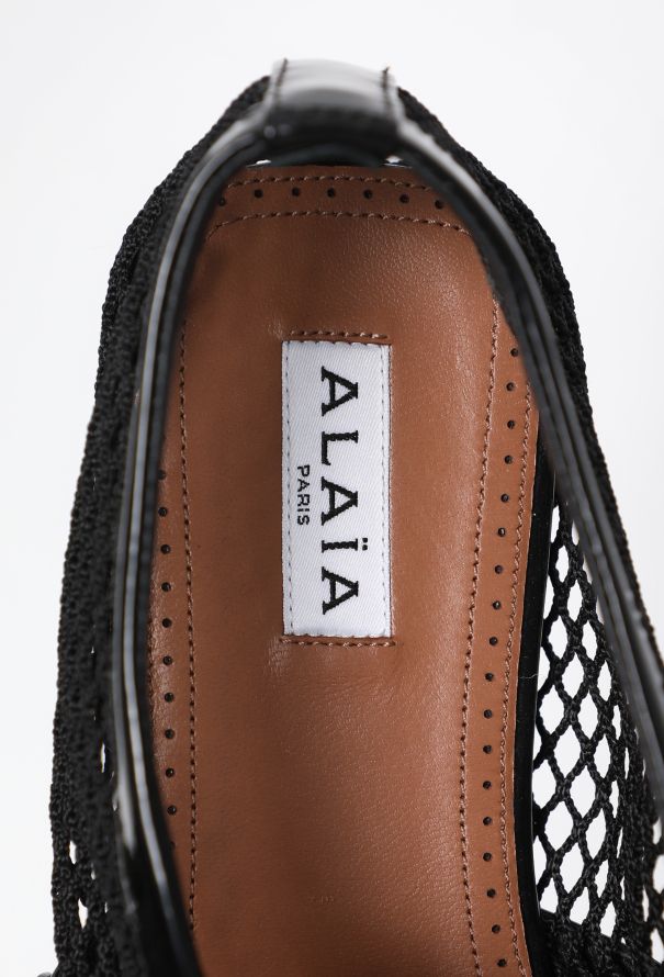 Alaïa Fishnet Ballet Flats, 2023 - 7