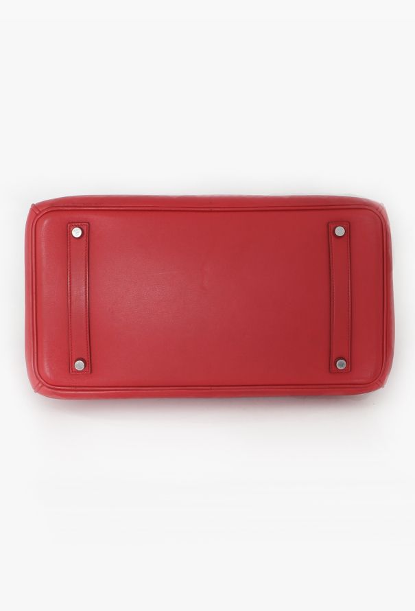 Hermès Red Swift Birkin 35 - 7 Hermès Red Swift Birkin 35 - 7