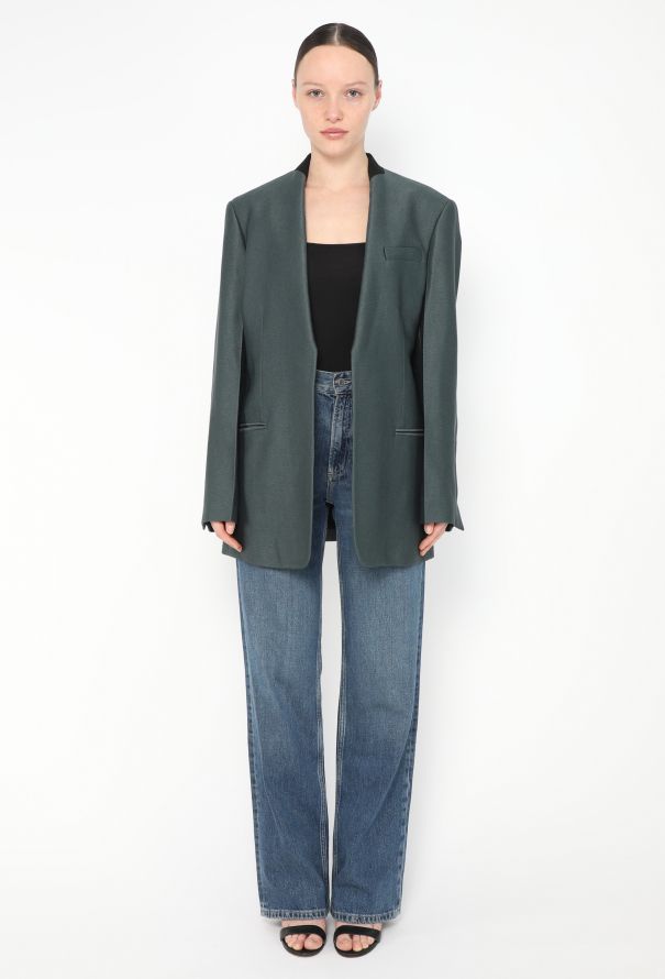 Céline Resort 2018 Collarless Blazer - 4