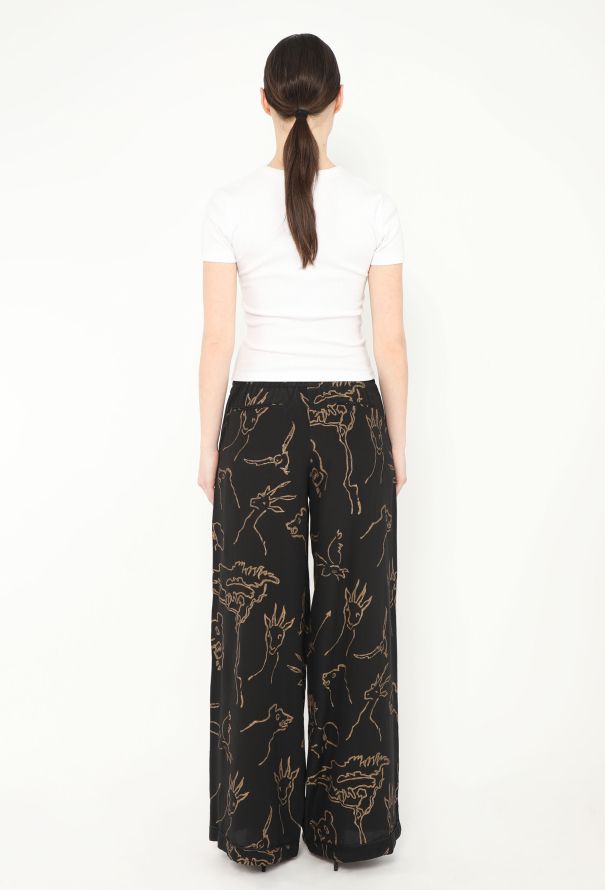 Valentino S/S 2016 Silk Pajama Set - 6