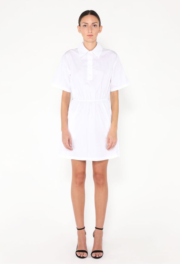 Prada 2024 Cotton Poplin Dress - 3