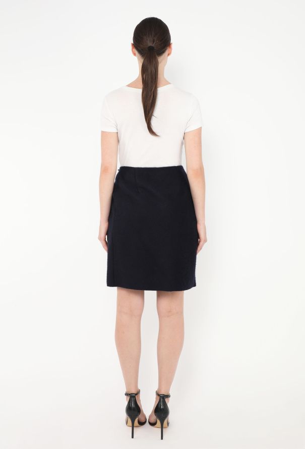 Prada 2023 Cashmere Wrap Skirt - 6