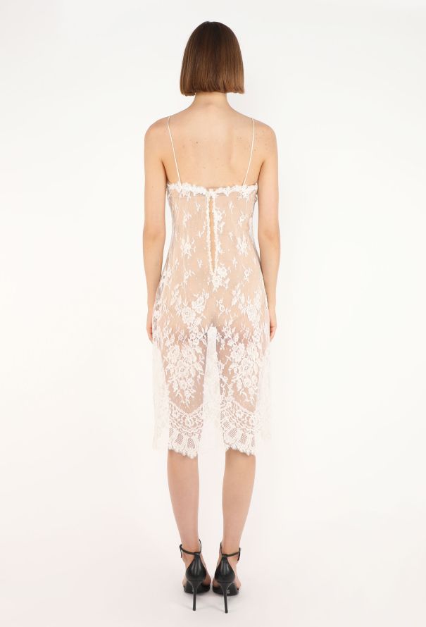 Jean-Louis Scherrer Chantilly Slip Dress - 5