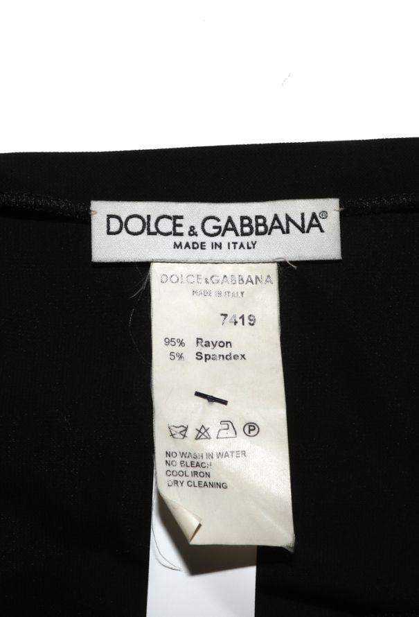 Dolce & Gabbana Strass Collier Halter Top, 2001 - 8