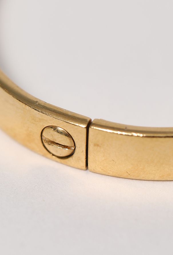 Iconic 1969 18k Yellow Gold Love Bracelet Authentic Vintage ReSee