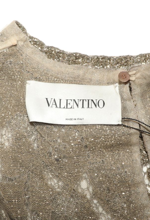 Valentino STUNNING S/S 2012 Hand-Beaded Lace Dress - 6 Valentino STUNNING S/S 2012 Hand-Beaded Lace Dress - 6