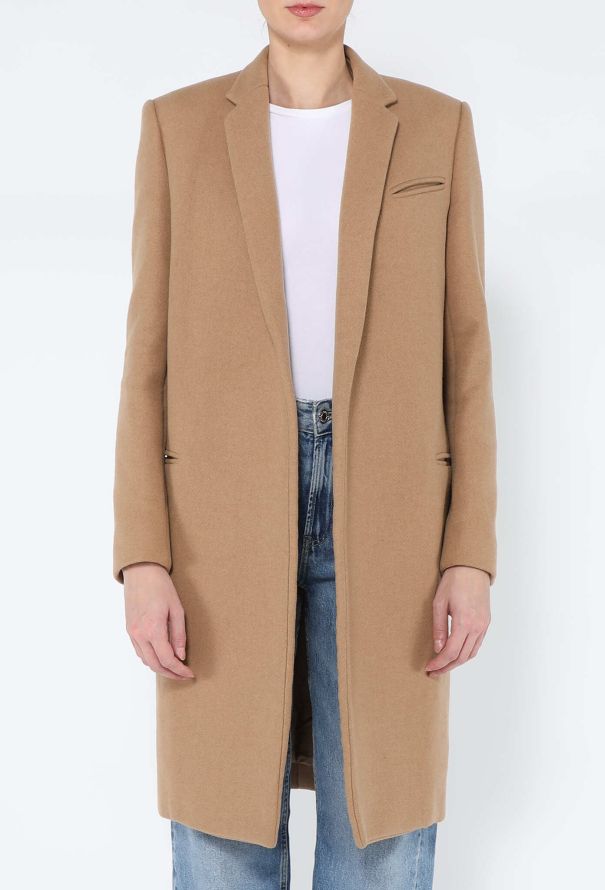Céline Resort 2010 Camel Crombie Coat - 2