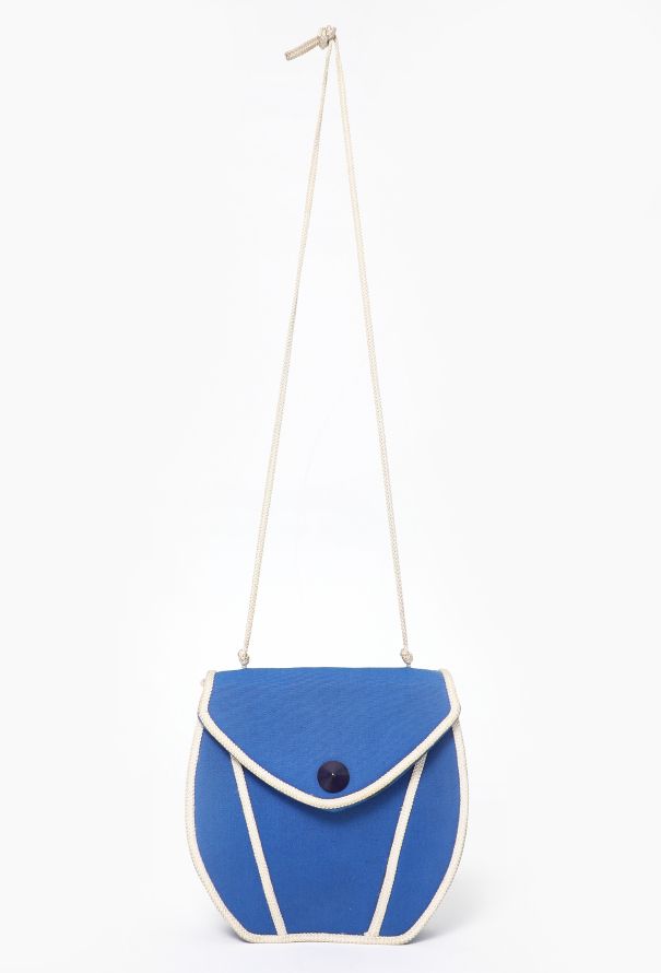 Saint Laurent '80s Canvas Mini Crossbody Bag - 1
