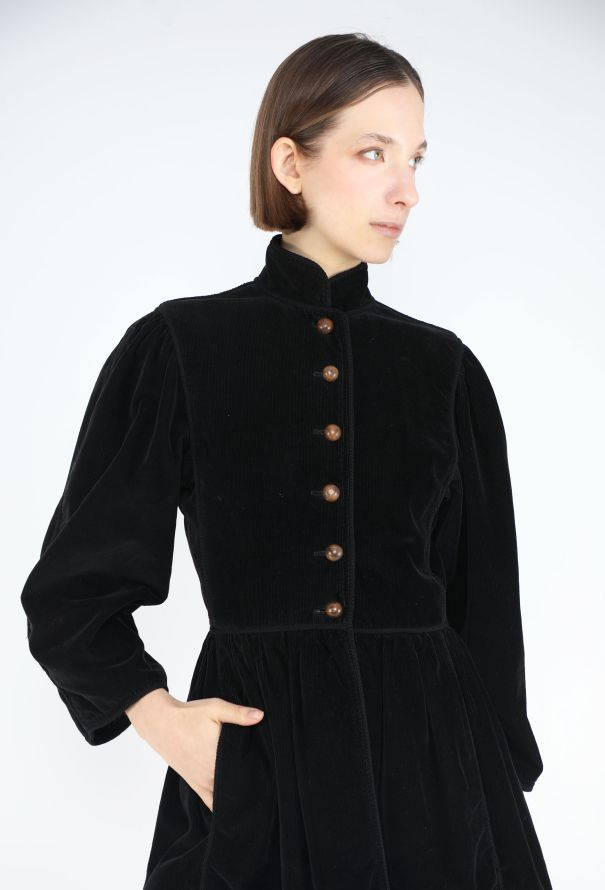 Saint Laurent COLLECTOR 1976 Russian Corduroy Passementerie Jacket - 5