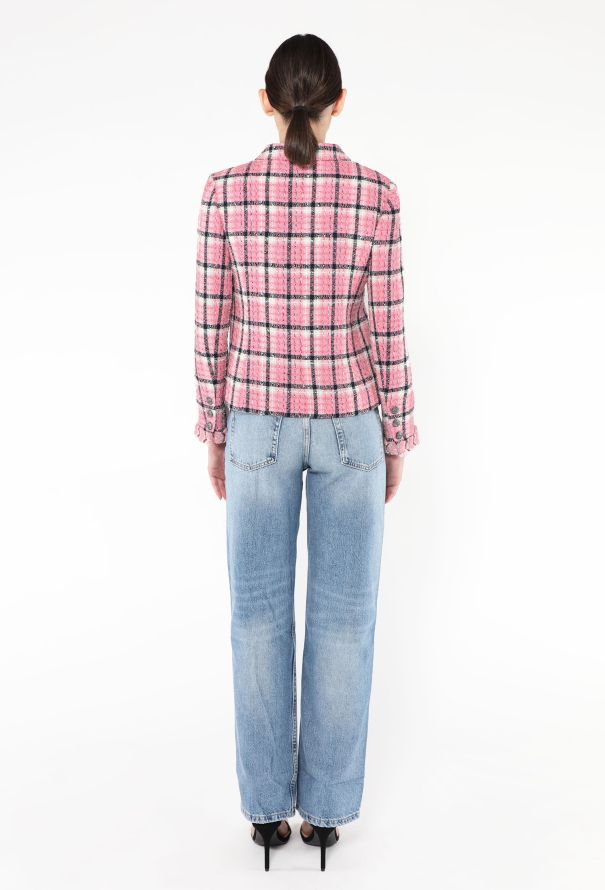 Chanel S/S 2024 Braided Trim Tweed Jacket - 7