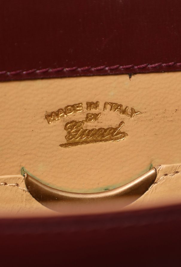 Gucci '70s Burgundy Shoulder Bag - 11 Gucci '70s Burgundy Shoulder Bag - 11