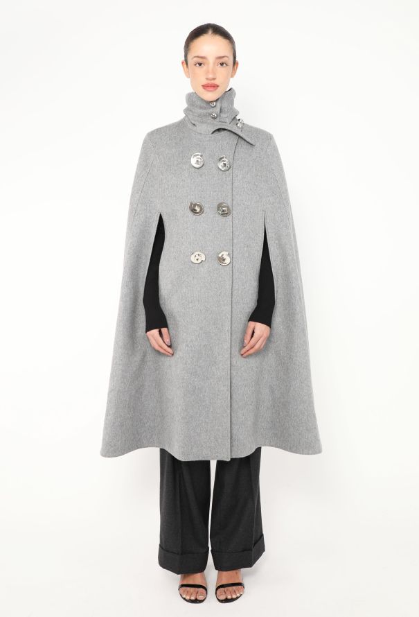Paco Rabanne F/W 2020 Felted Mod Cape - 1