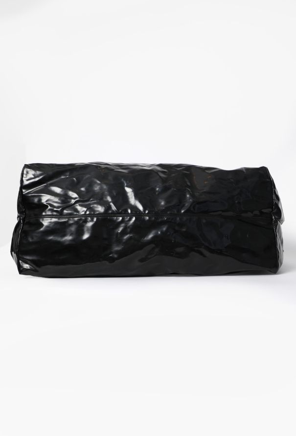 Chanel Black Patent Vinyl Coco Cabas XL Bag - 6