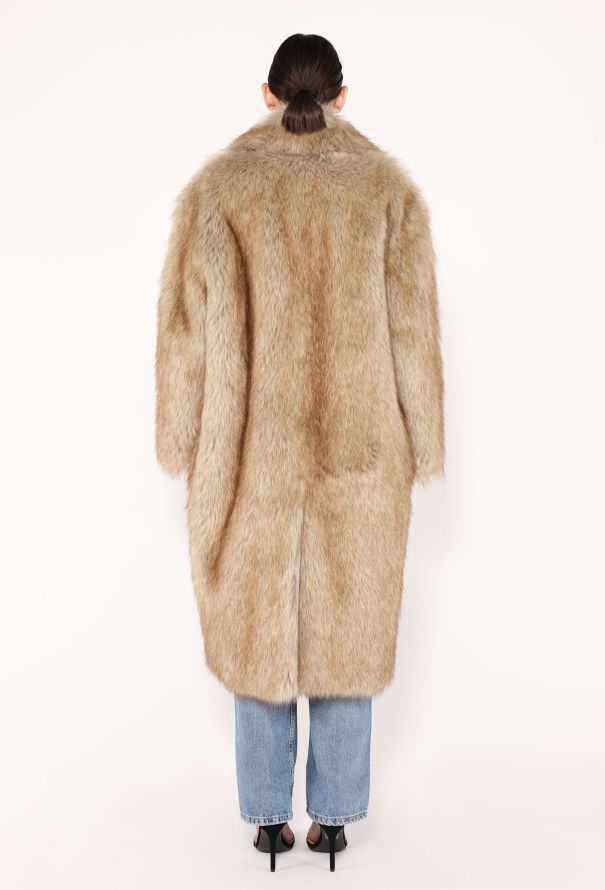 Toteme F/W 2023 Fux Fur Cocoon Coat - 6