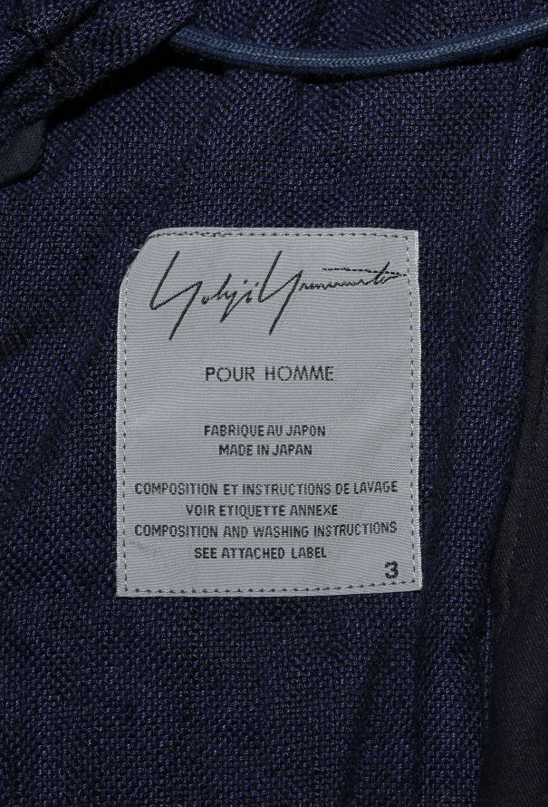 Yohji Yamamoto 2017 Oversized Linen Parka - 7